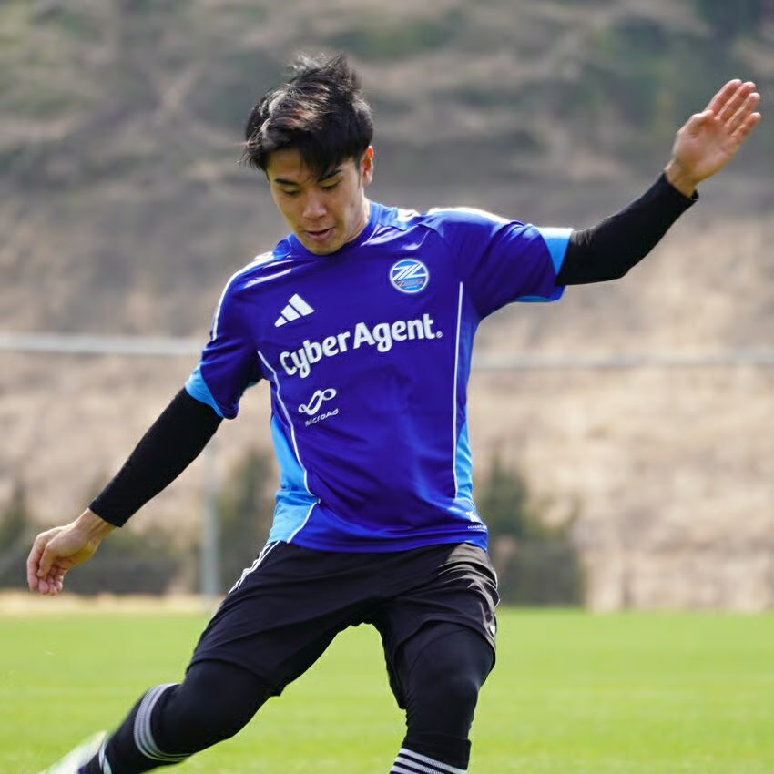 Herren FC Machida Zelvia 2025 Drittes Authentisches Trainingsshirt - Blau