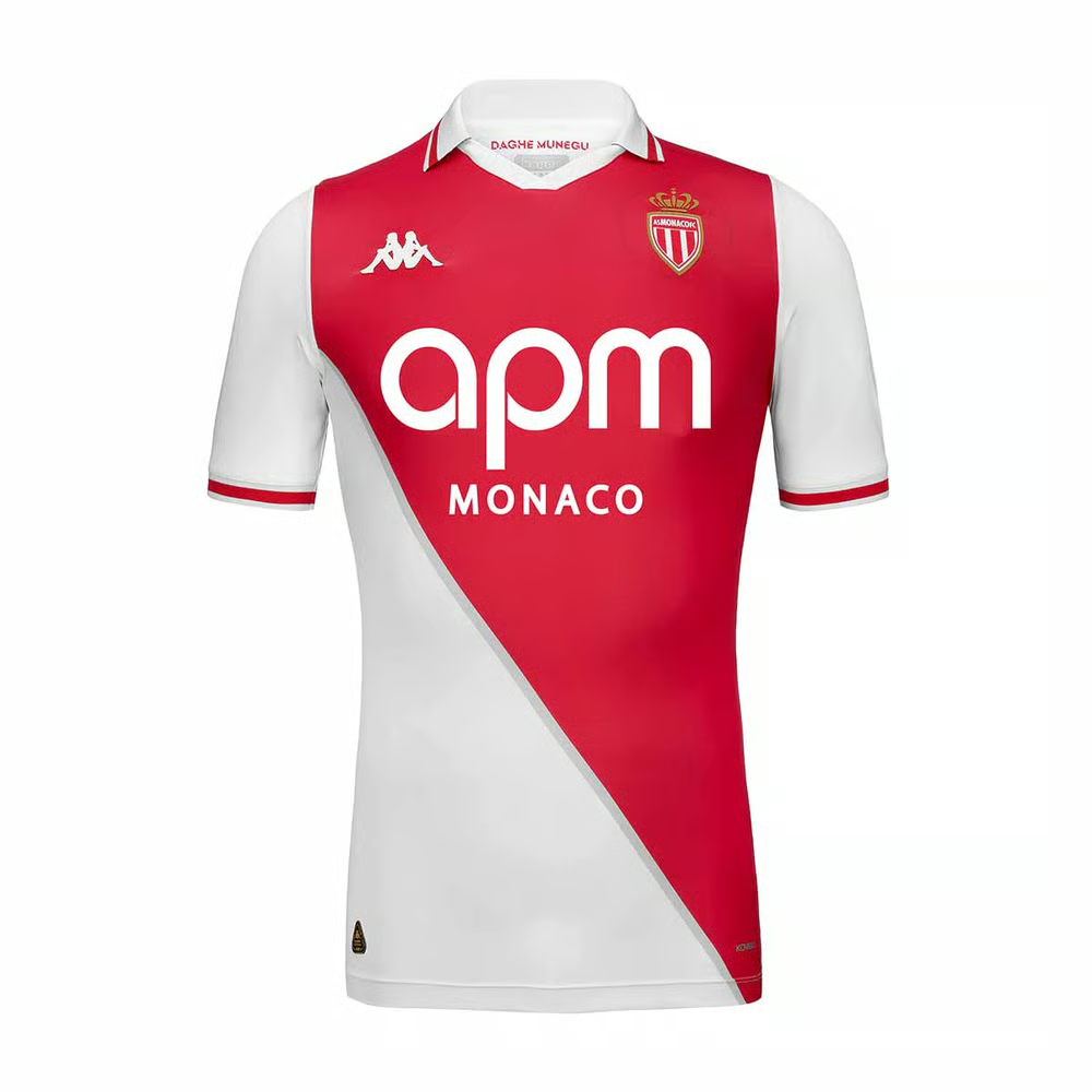 Herren AS Monaco 2024/25 Heim Authentic Shirt