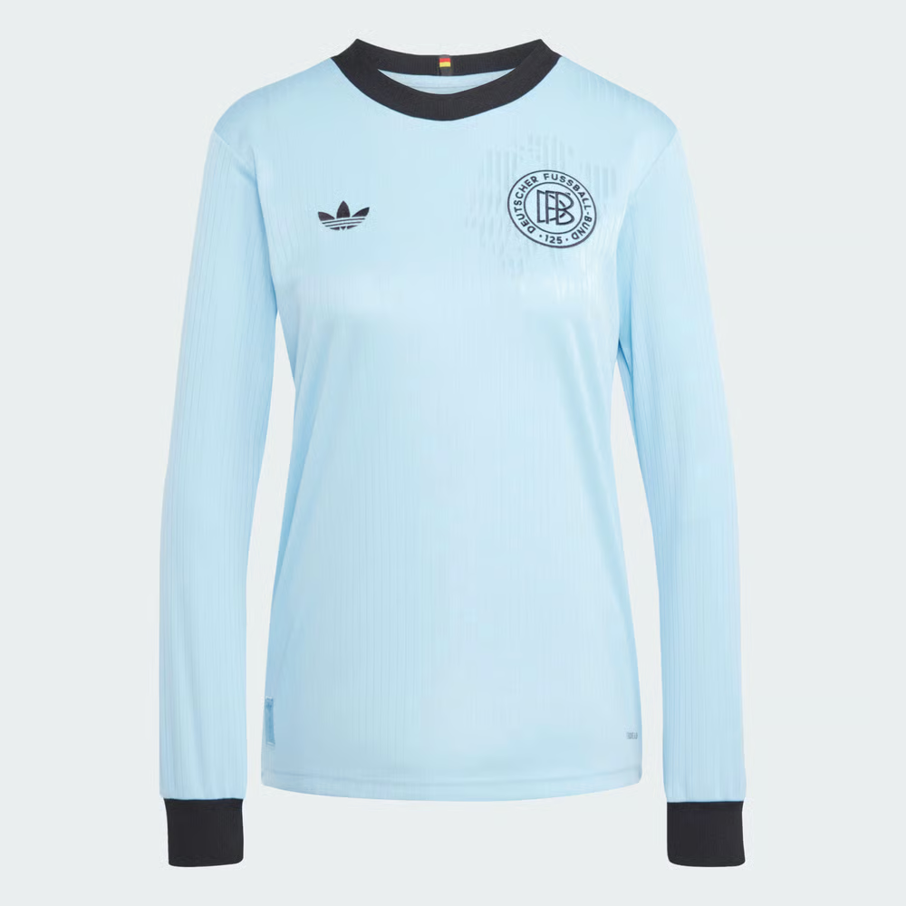 Damen Deutschland 125-Jahre Jubiläum Langarmshirt - Blau