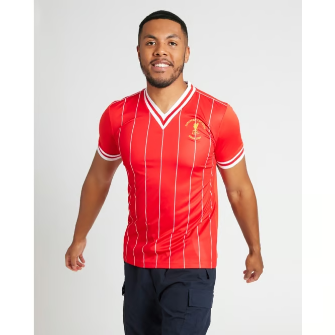 Herren Liverpool 1984 Heim Retro Rom Trikot