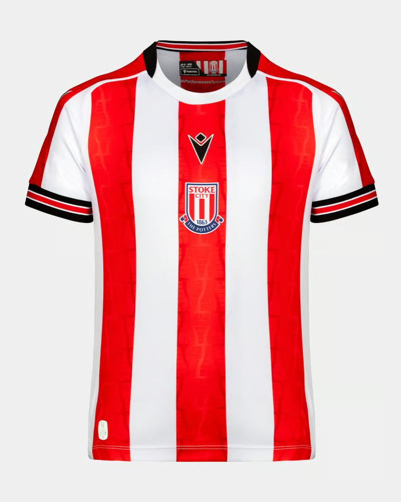 Kind Stoke City 2024/25 Heimtrikot