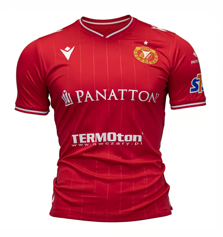 Herren Widzew Łódź 2023/24 Heim Shirt