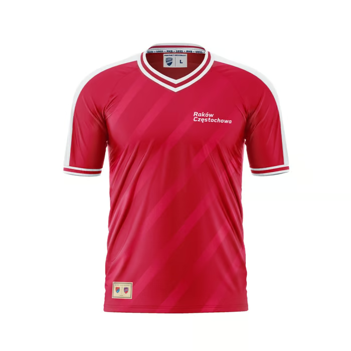 Damen Raków Częstochowa Retro-Shirt #10 – Rot