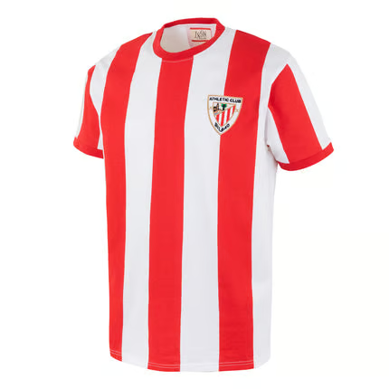 Kinder Athletic Bilbao Retro Meisterschafts-Trikot