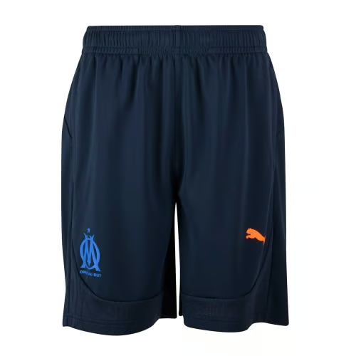 Herren OM 2024/25 Dritte Authentische Trainingsshorts - Blau/Orange