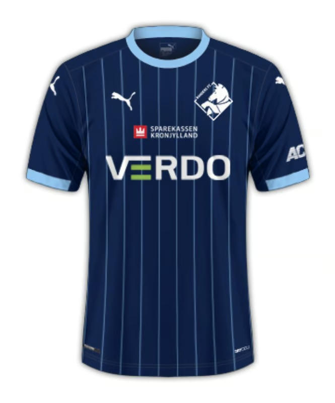 Herren Randers FC 2024/25 Auswärtstrikot