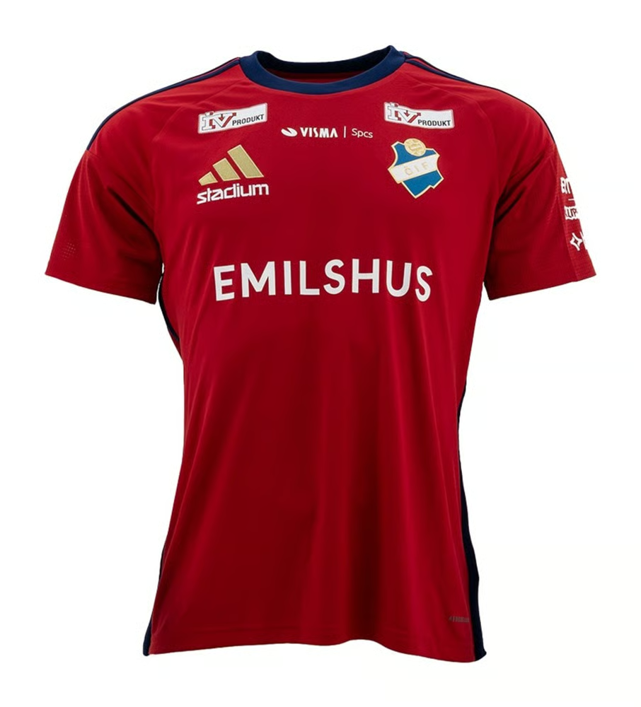 Herren Östers IF 2025 Heim Authentisches Trikot