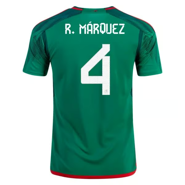 Rafael Márquez #4 Mexiko Heimtrikot Weltmeisterschaft 2022