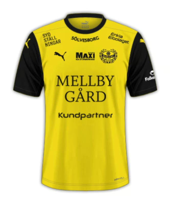 Damen Mjällby AIF 2024 Heimtrikot