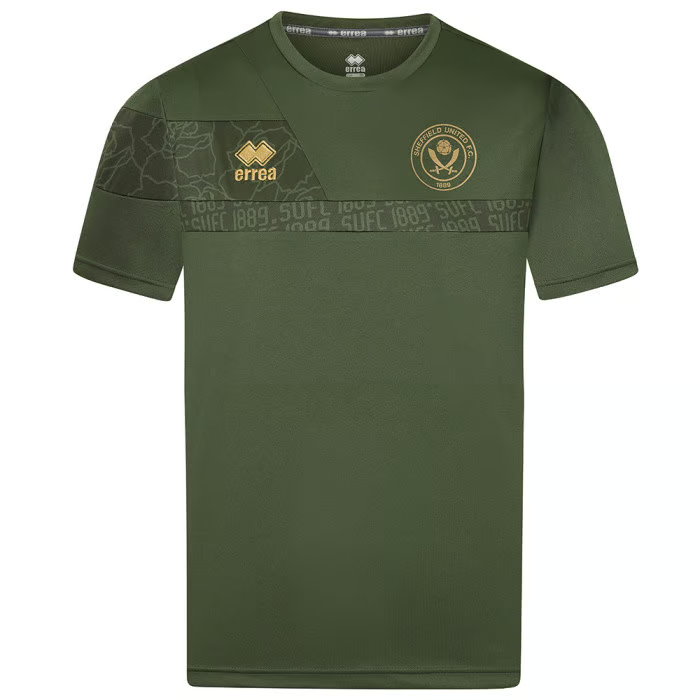 Herren Sheffield United 2024/25 Drittes Authentisches Training Parker Trikot - Grün