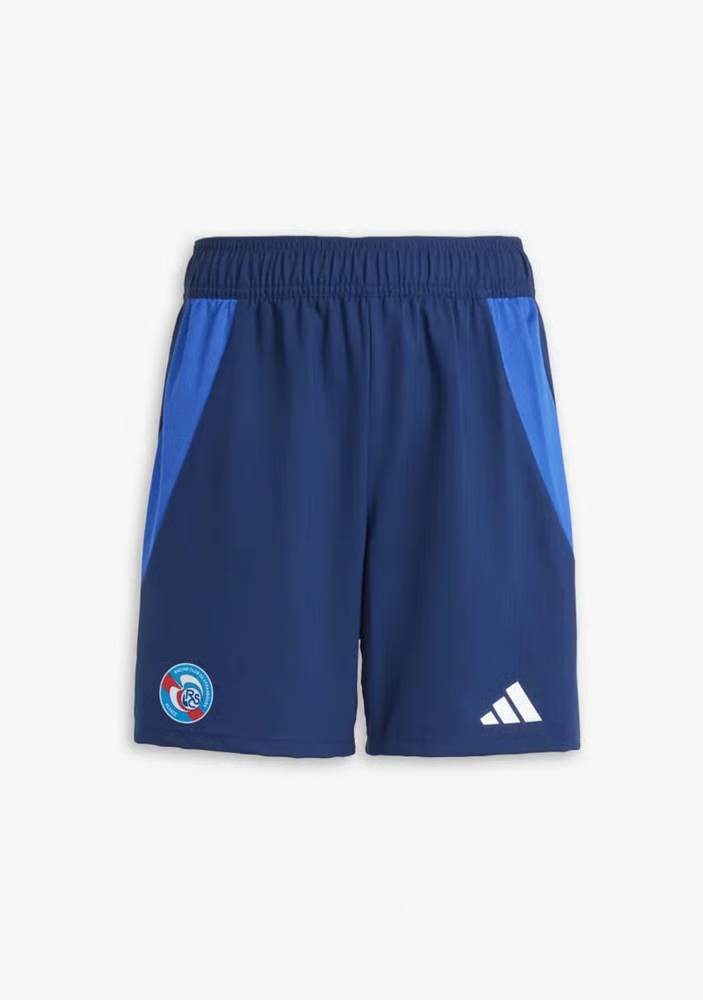 Kinder Straßburg 2024/25 Drittes Authentisch Training Shorts – Blau