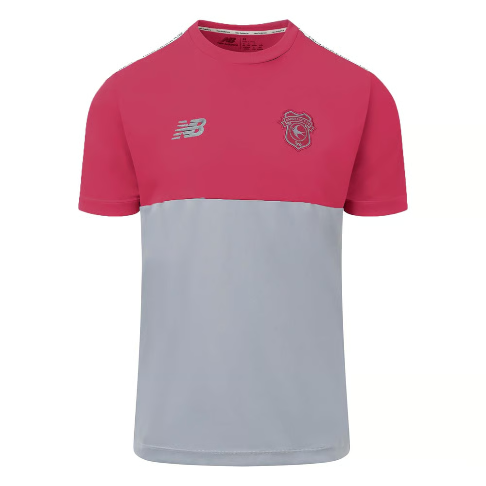Herren Cardiff City 2024/25 Dritt Authentisches Trainingsshirt - Rot