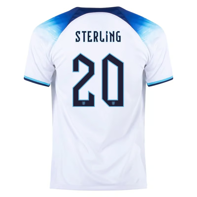 Raheem Sterling #20 England Heimtrikot Weltmeisterschaft 2022