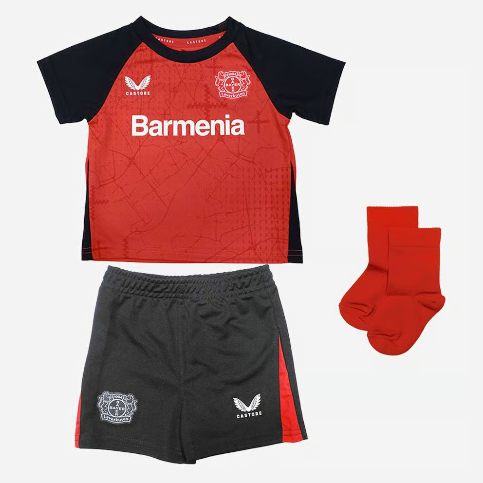 Kinder Bayer 04 Leverkusen 2024/25 Heimset