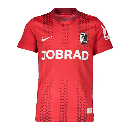 Kinder SC Freiburg 2025/26 Europapokaltrikot – Rot
