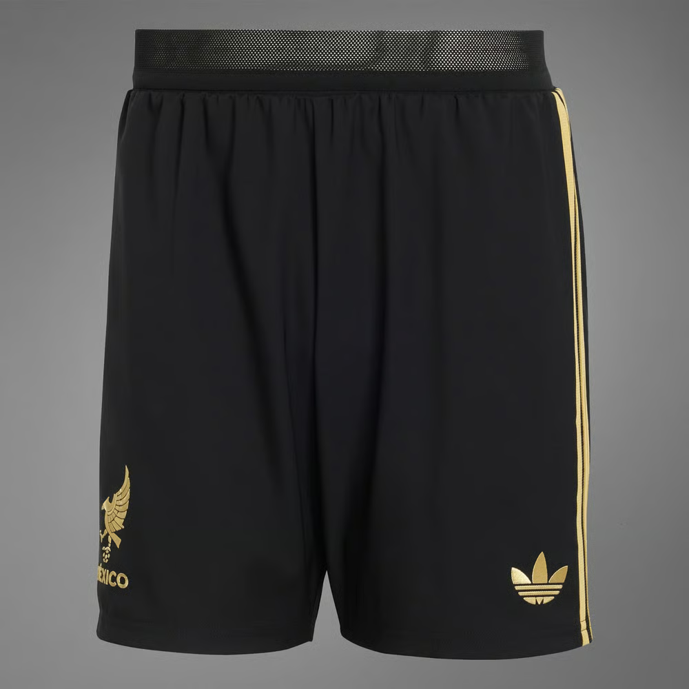 Herren Mexiko 2025 Gold Shorts