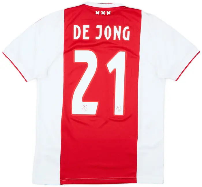 Kinder F.DE JONG Ajax 2018/19 Heimtrikot