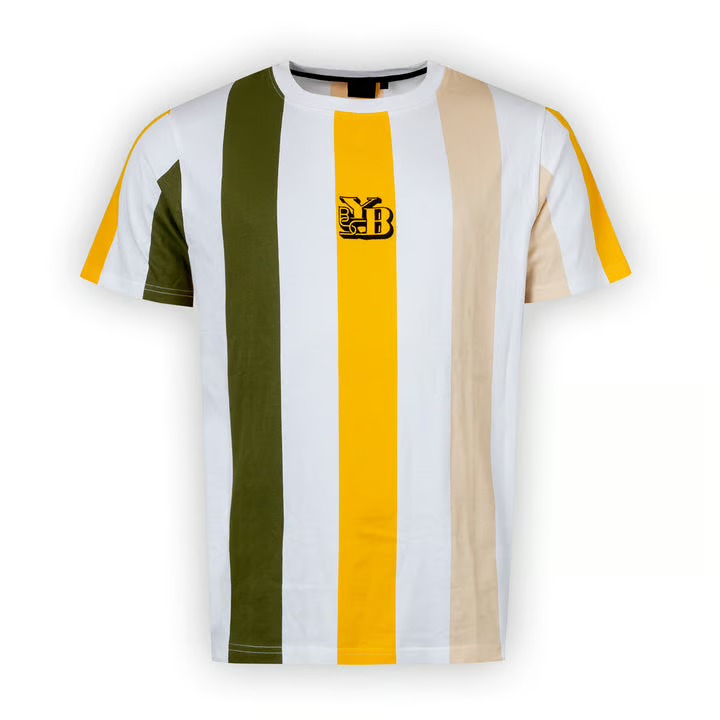 Kinder BSC Young Boys Retro Streifen Shirt