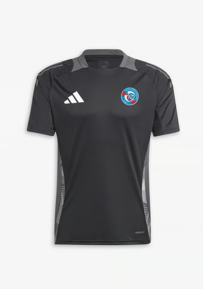 Kinder Straßburg 2024/25 Drittes Authentisch Training Trikot – Grau