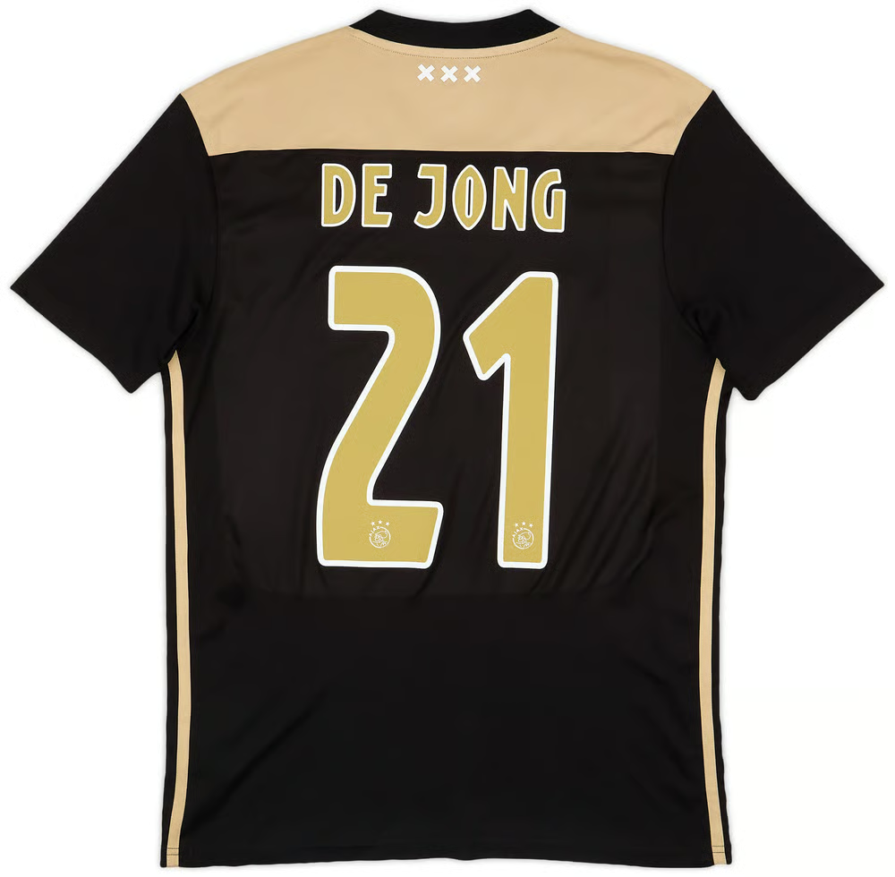 Kinder F.DE JONG Ajax 2018/19 Auswärtstrikot