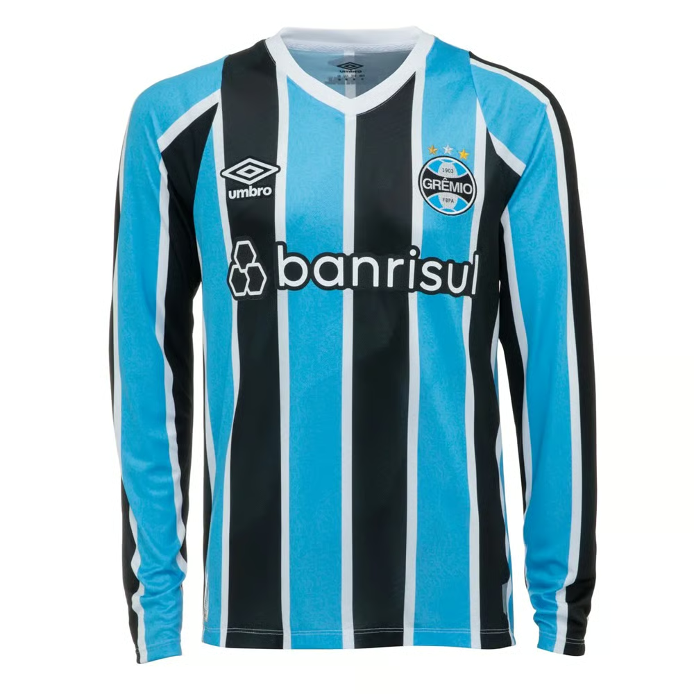 Herren Grêmio 2024/25 Heim Langarmtrikot
