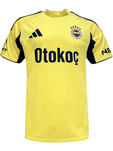 Kinder Fenerbahce 2025/26 Auswärtstrikot