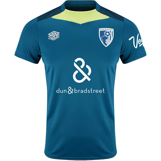 Herren AFC Bournemouth 2024/25 Dritttrikot Training Authentic - Gr체n