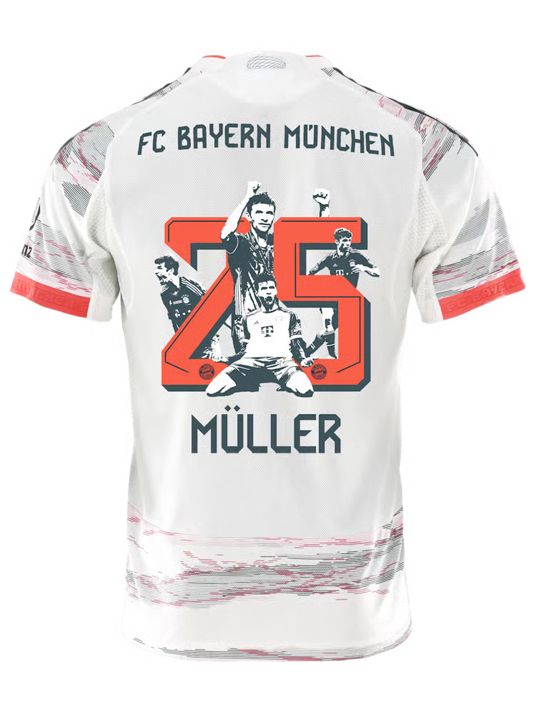 Kinder Bayern München 2025/26 Müller Sondertrikot