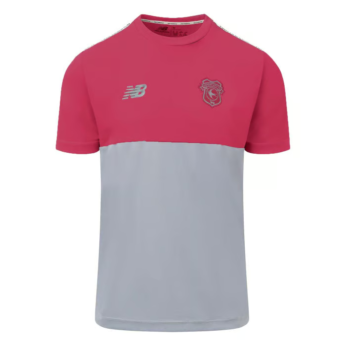 Kind Cardiff City 2024/25 Dritt Authentisches Trainingsshirt