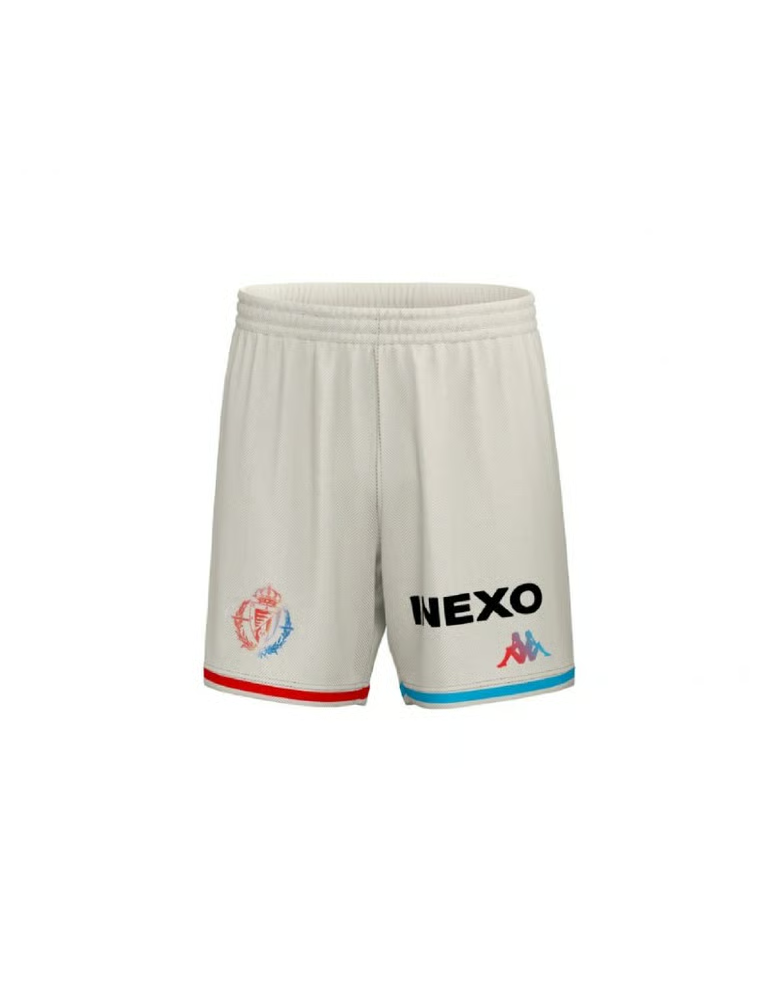 Kinder Real Valladolid 2024/25 Auswärtsshorts - Weiß