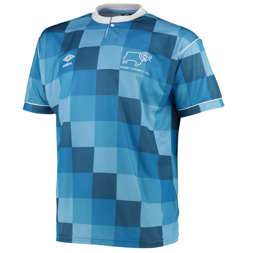 Damen Derby County 1988 Auswärts Retro Trikot