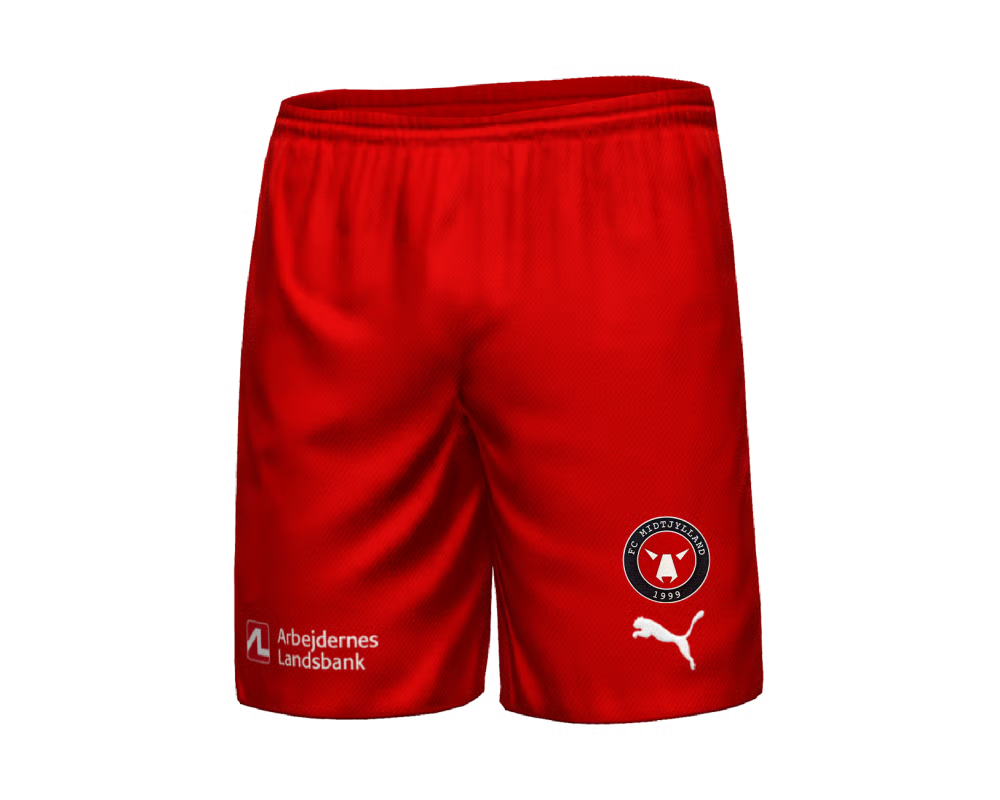 Herren FC Midtjylland 2024/25 Auswärtsshorts