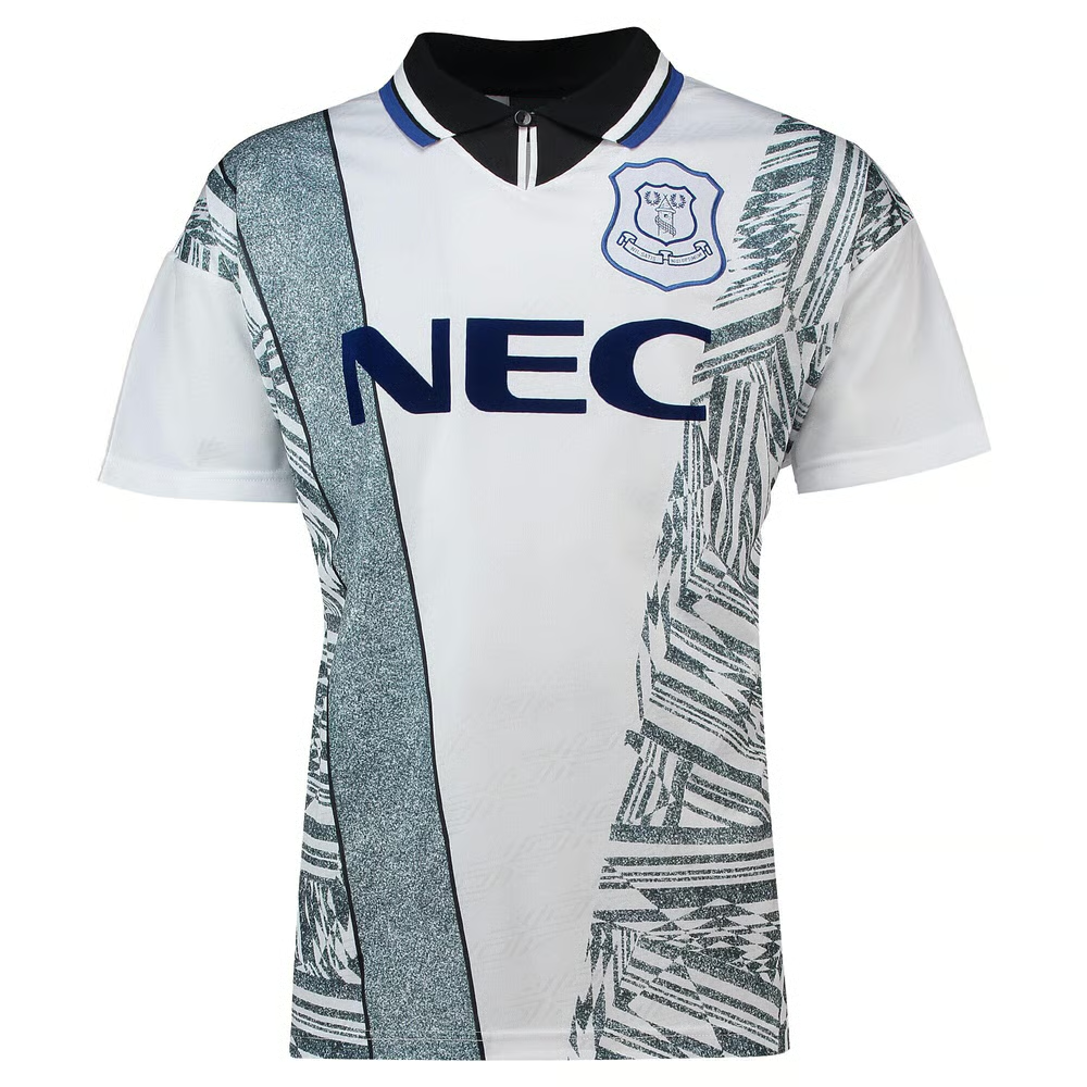 Damen Everton 1995 Auswärts Retro Umbro Trikot