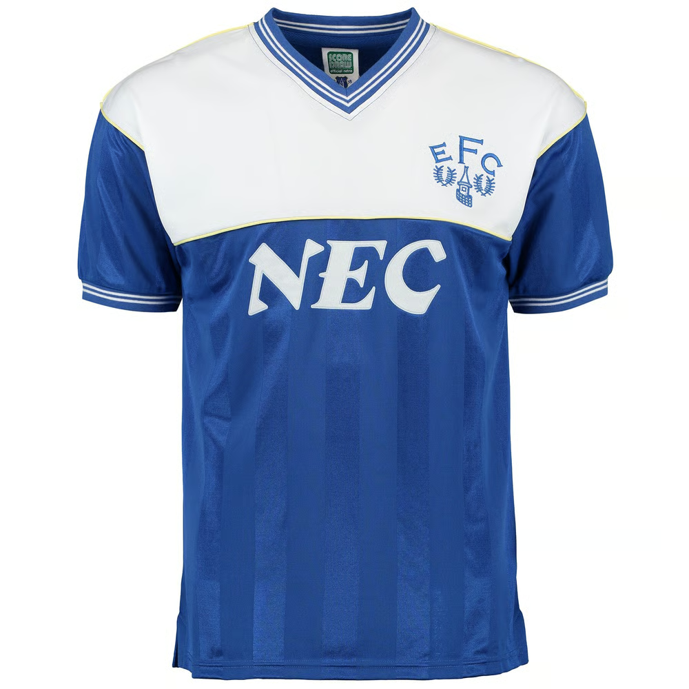 Damen Everton 1986 Retro Trikot