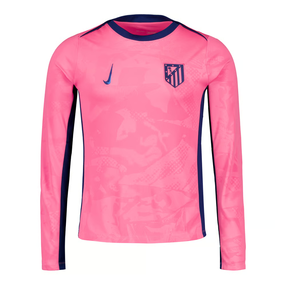 Herren Atletico Madrid 2024/25 Drittes UEFA Langarm Prematch Trikot