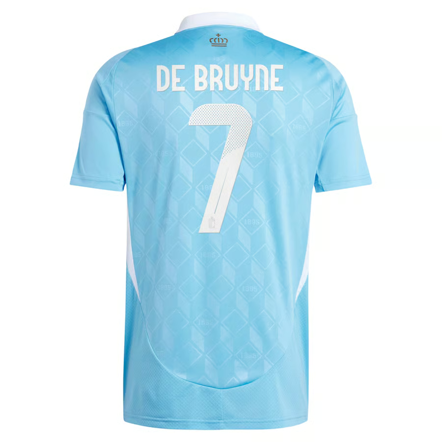 Kinder DE BRUYNE Belgien 2024/25 Auswärtstrikot