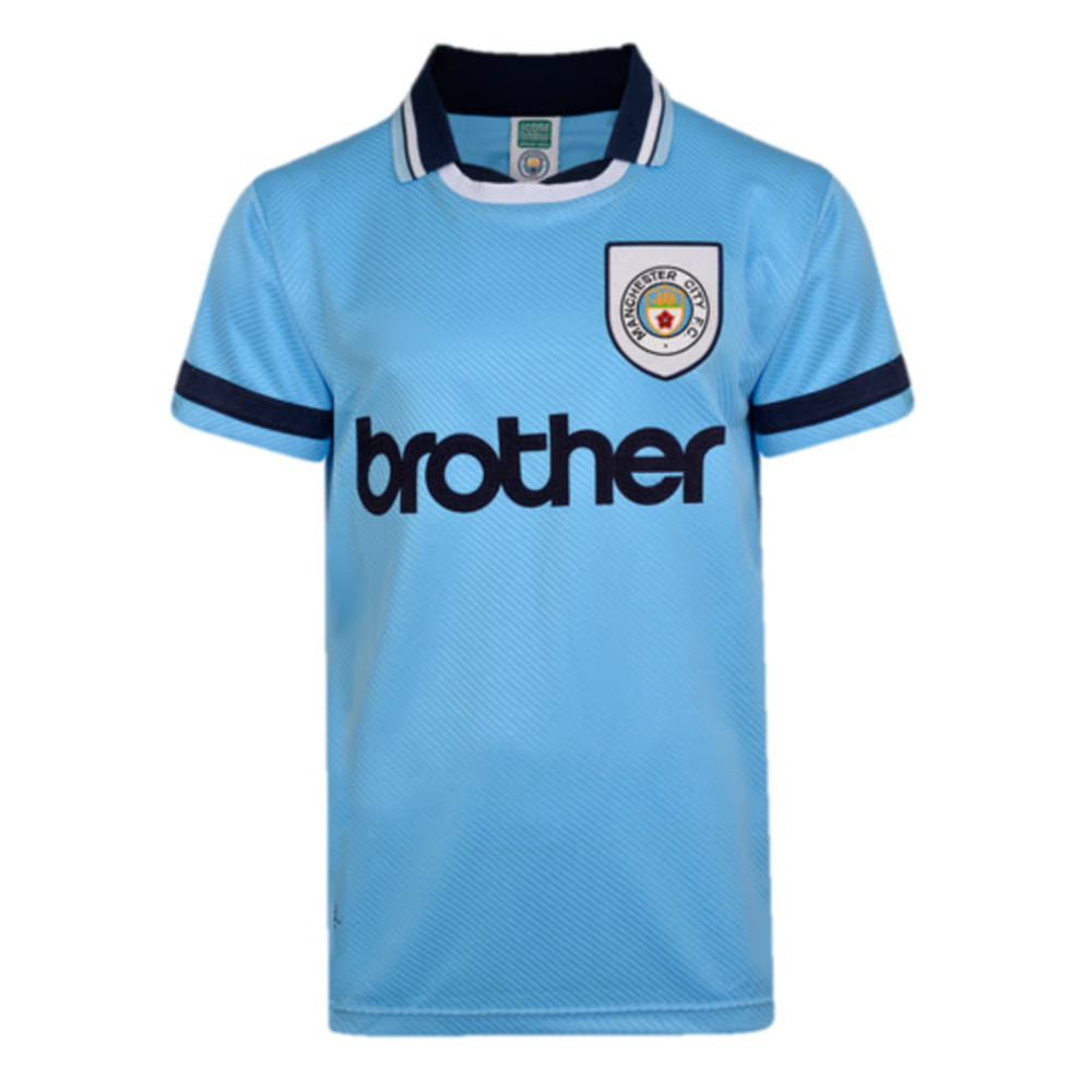 Damen Manchester City 1994 Heim Retro Trikot