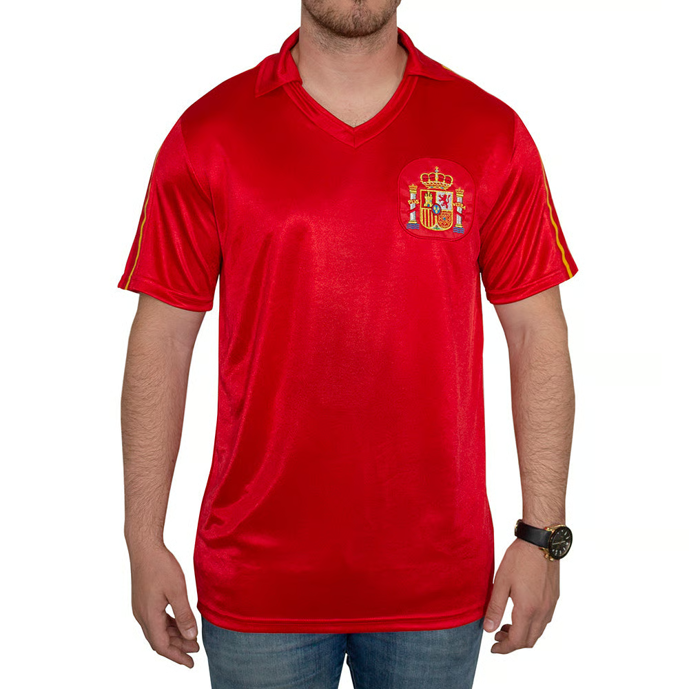 Kinder Spanien 1982 Retro Weltmeisterschaft Shirt #7