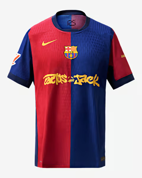 Kinder FC Barcelona X TRAVIS SCOTT 2024/25 Sondertrikot