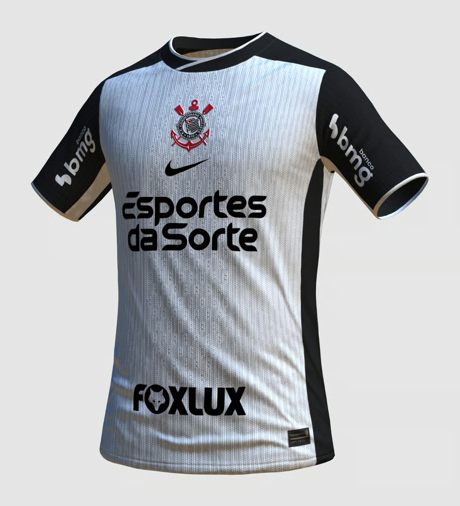 Damen Corinthians Paulista 2025 Auswärtstrikot