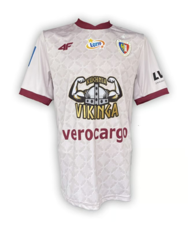Herren Piast Gliwice 2024/25 Auswärts Shirt - Beige