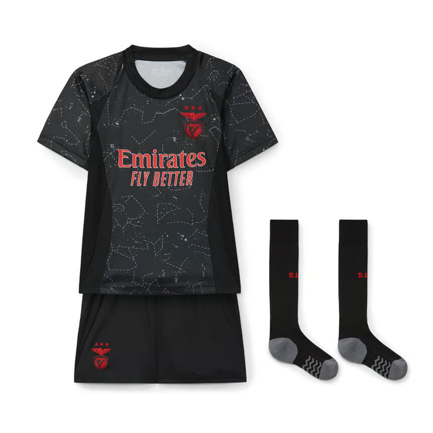 Kinder SL Benfica 2024/25 Auswärtskit