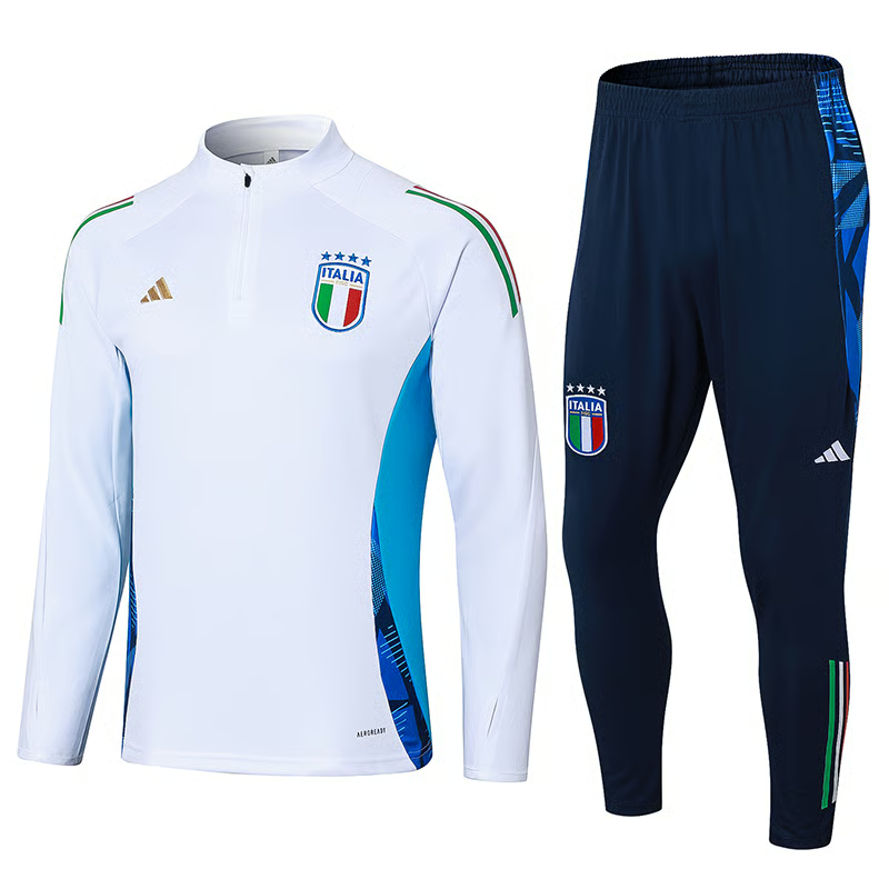 Italien Lange Ärmel-Trainingsanzug 2024/25 MEN556