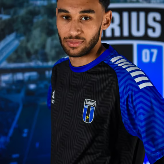 Herren IK Sirius 2025 Drittes Authentisches Trainingstrikot - Schwarz