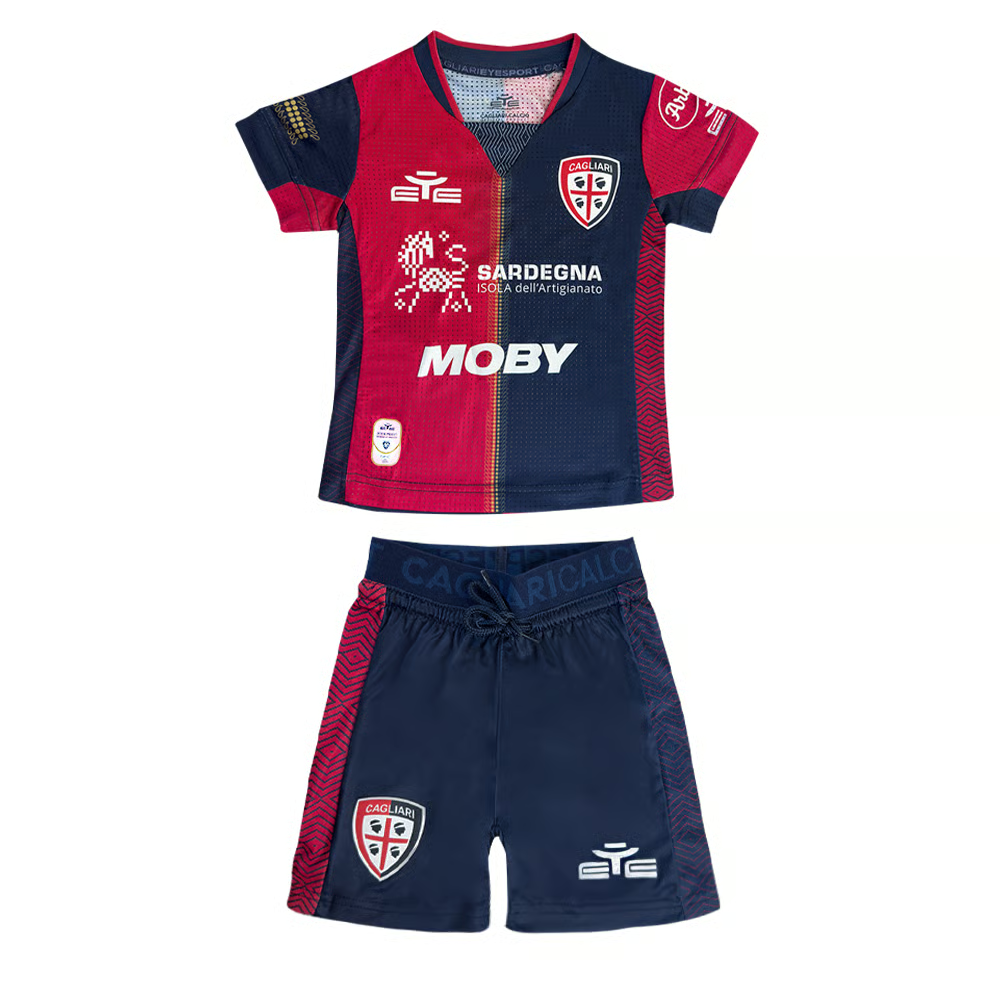 Kinder Cagliari Calcio 2024/25 Heimset