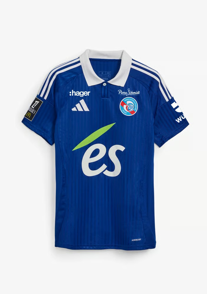 Herren Straßburg 2024/25 Heim Authentisch Trikot