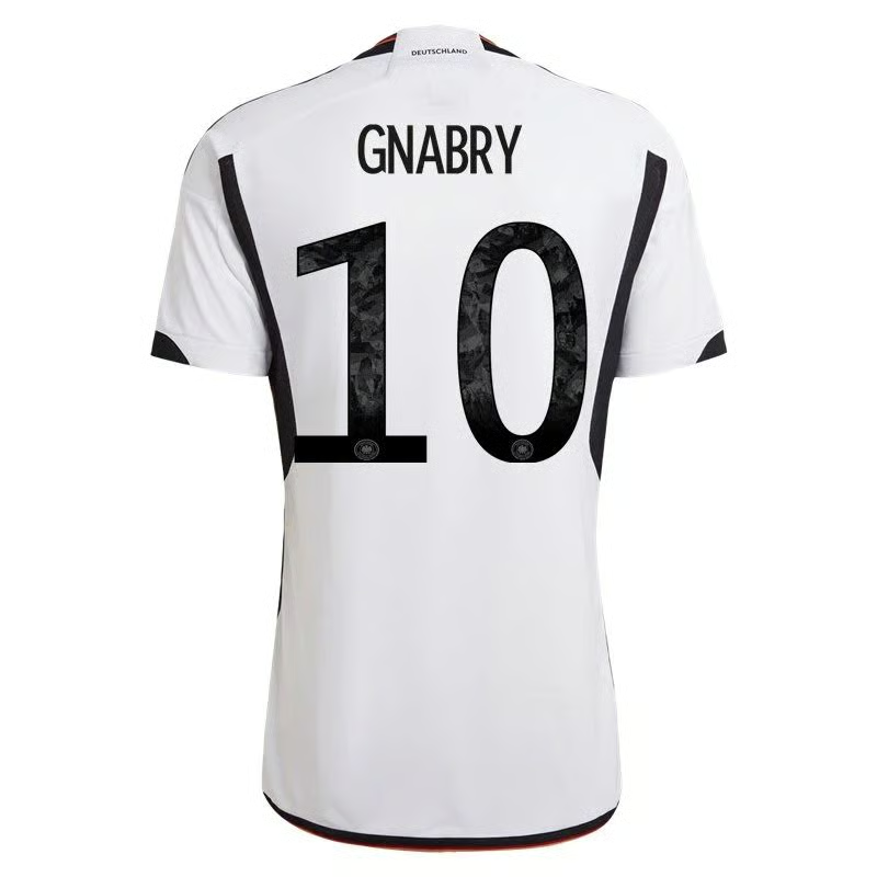 Serge Gnabry #10 Deutschland Heimtrikot Weltmeisterschaft 2022