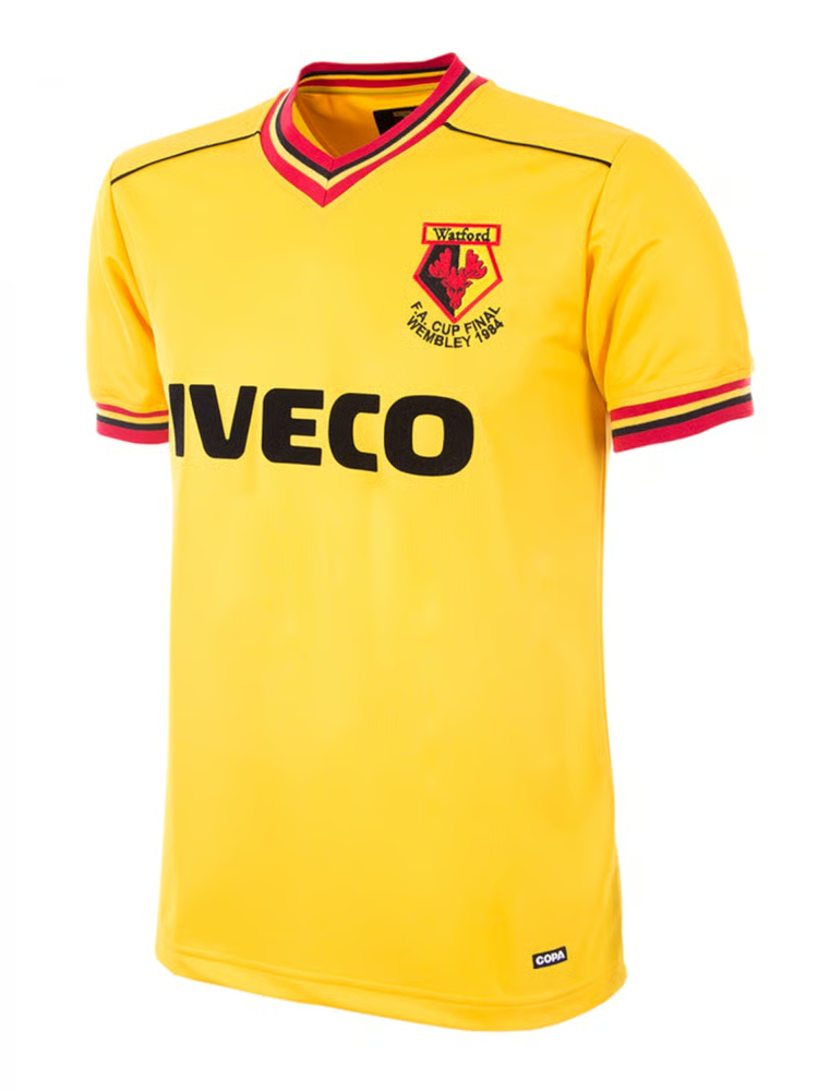 Damen Watford 1982/85 Heim Retro Trikot