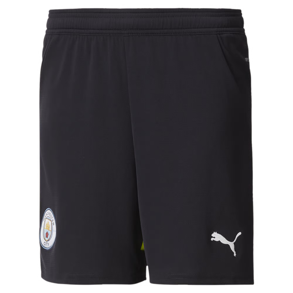 Kinder Manchester City 2024/25 Heim Shorts   Schwarz