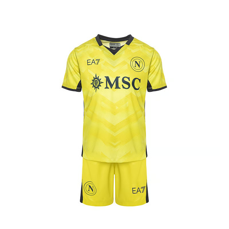 Kinder Napoli 2024/25 Heimset - Gelb
